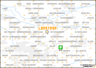 map of Lanstrop