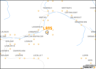 map of Lans