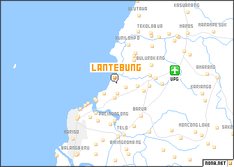 map of Lantebung