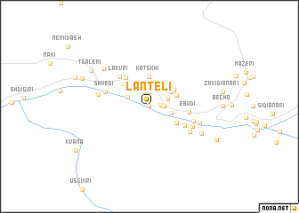 map of Lanteli