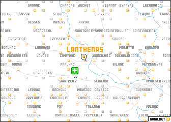 map of Lanthenas
