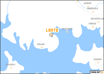 map of Lanto