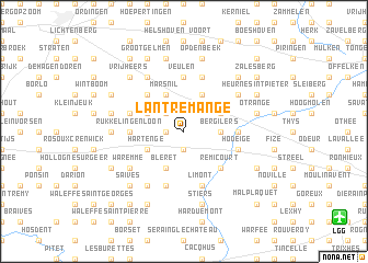 map of Lantremange