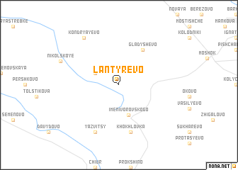 map of Lantyrëvo