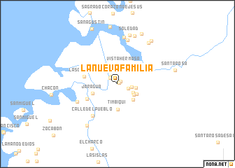 map of La Nueva Familia