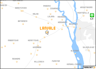 map of Lanvale