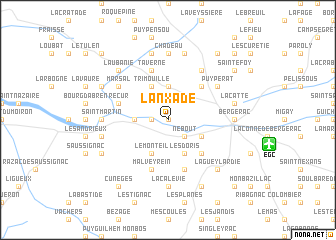 map of Lanxade