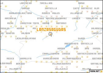 map of Lanzas-Agudas