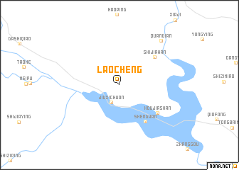 map of Laocheng