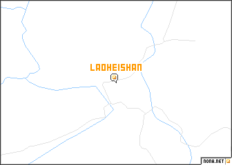 map of Laoheishan