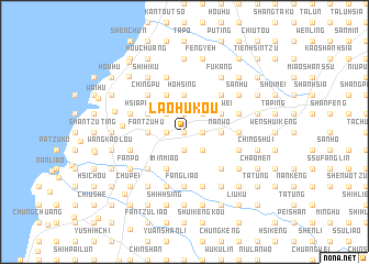 map of Lao-hu-k\