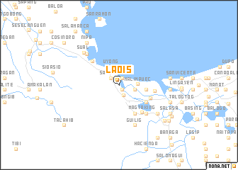 map of Laois