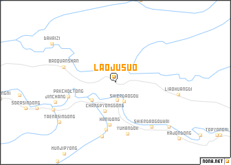 map of Laojusuo