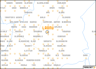 map of Laonu
