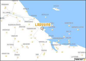 map of Laossina