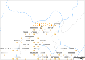map of Lao Tao Chay
