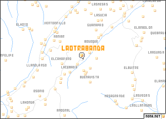 map of La Otra Banda