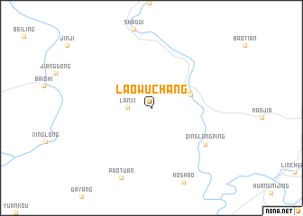 map of Laowuchang