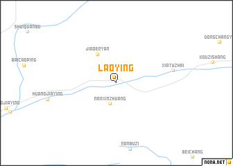 map of Laoying