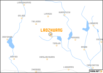 map of Laozhuang