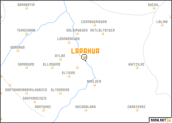 map of La Pahua