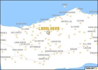 map of La Palmera