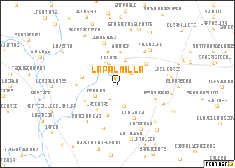 map of La Palmilla