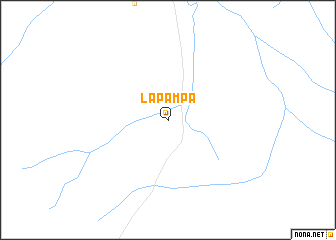 map of La Pampa