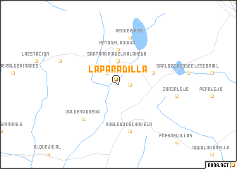 map of La Paradilla