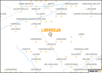 map of La Pareja