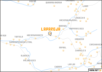 map of La Pareja