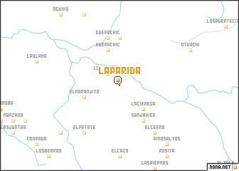 map of La Parida