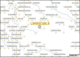 map of La Pascuala