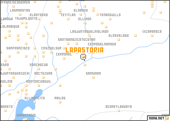 map of La Pastoría