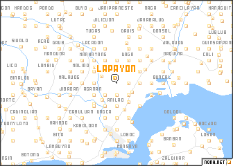 map of Lapayon