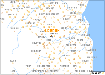 map of Lapdok