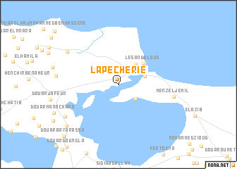 map of La Pêcherie