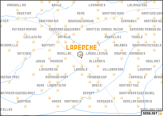 map of Laperche