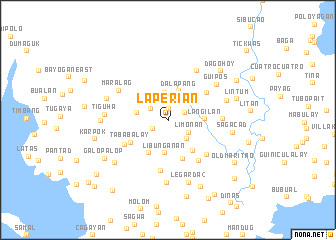 map of Laperian