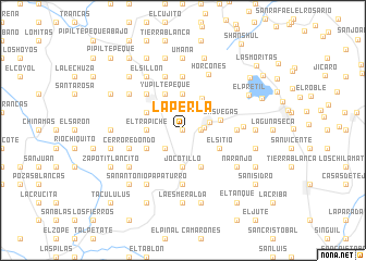 map of La Perla