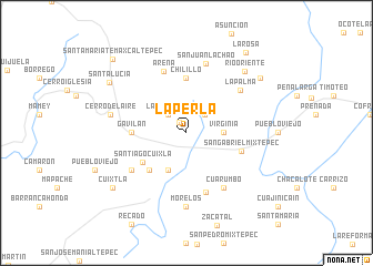 map of La Perla