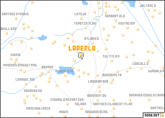 map of La Perla