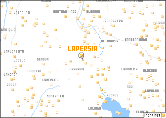 map of La Persía