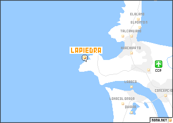 map of La Piedra