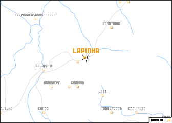 map of Lapinha