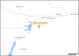 map of Lapinniemí