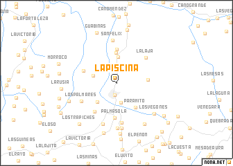 map of La Piscina