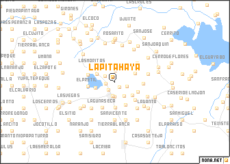 map of La Pitahaya