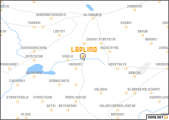 map of Laplino