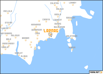 map of Lapnag